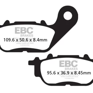 EBC Brake Pads for Bikes - SFA464 Organic - Front (1 Pair)