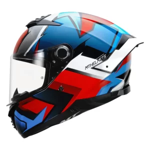 MT Thunder 4 SV Perverse Two-Wheeler Helmet for Men - Gloss Pearl Red