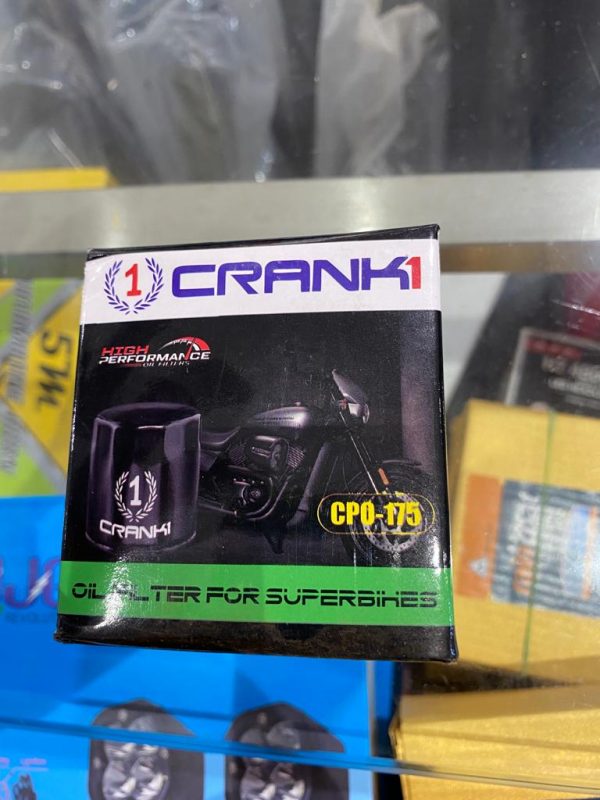 Crank1 - Black Oil Filter - CPO-175