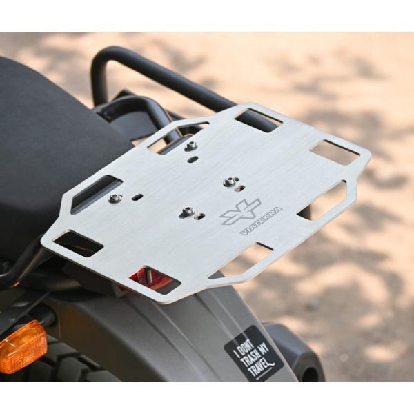 Royal Enfield Himalayan (2021-) Aluminum Rear Rack - ViaTerra