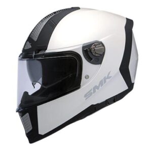 SMK Force Steel Unicolour Bike Helmet for Mens Glossy - STGL100