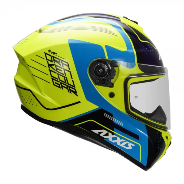 AXXIS Draken S Cougar Helmet - Fluorescent Yellow