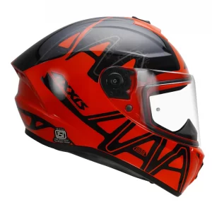 AXXIS Draken S Dekers Helmet - Fluorescent Red