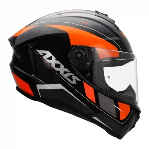 AXXIS Draken S Wind Helmet - Glossy Fluorescent Orange
