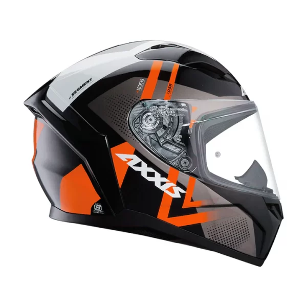 AXXIS Segment Leders Helmet - Glossy Fluorescent Orange