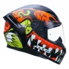 AXXIS Segment Scratch Helmet - Glossy Fluorescent Orange