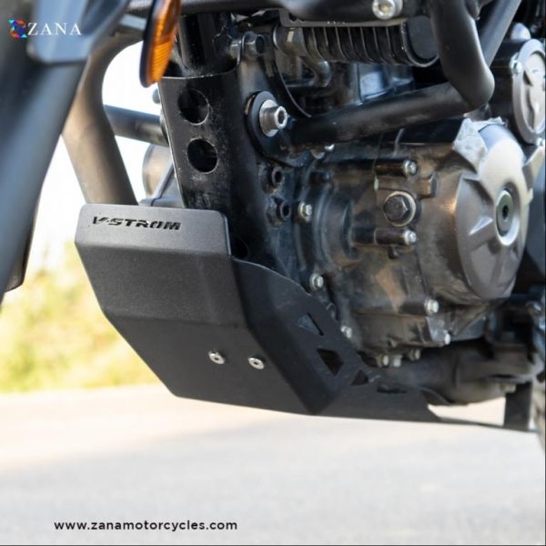 Bash Plate Black Aluminium for V-Strom 250 - ZANA, ZI-8227