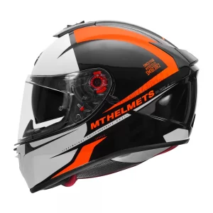 MT Blade 2SV Genesis Helmet - Gloss Fluorescent Orange - MT Helmets