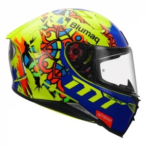 MT Helmet Revenge 2 Moto 3 Helmet - Fluorescent Yellow