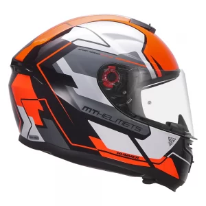 MT Hummer Quality Helmet - Orange