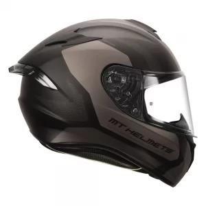 MT Targo Both Helmet for Riders - Matt Grey - MT Helmets
