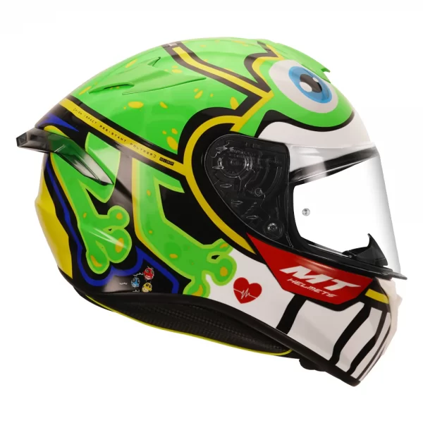 MT Targo Frog Helmet - Fluorescent Green