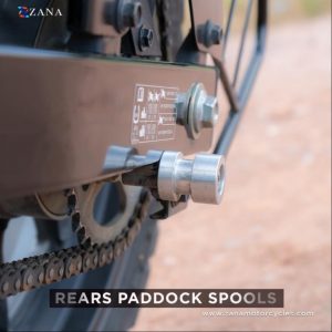 Rear Paddock Spools for Suzuki Vstrom 250 - ZANA - ZI-8228