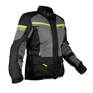 Stealth Air Pro Riding Jacket for 2 Wheelers - Black - RYNOX