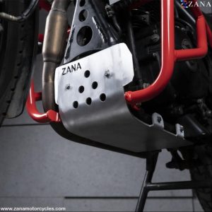 ZANA New Bash Plate for Hmalayan BS6 (2021-22) - Silver - ZI-8222