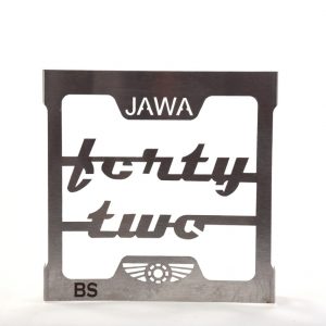 JAWA Forty Two Radiator Cover In Stainless Steel