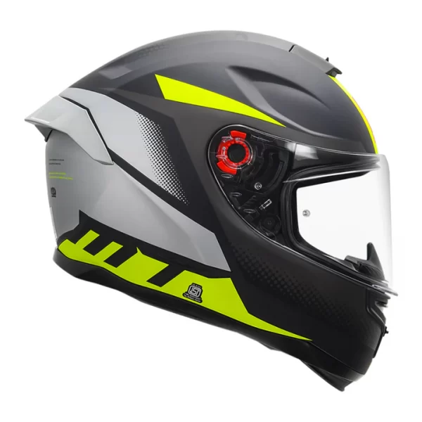 MT Hummer Brick Helmet - Matt Fluorescent Yellow