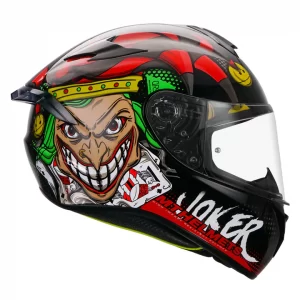 MT Targo Joker Gloss Helmet - Black
