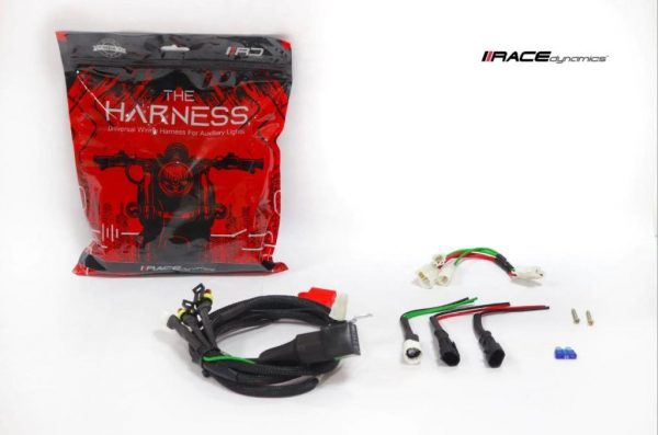 Race Dynamics Universal Wiring Harness for Auxiliary Lights