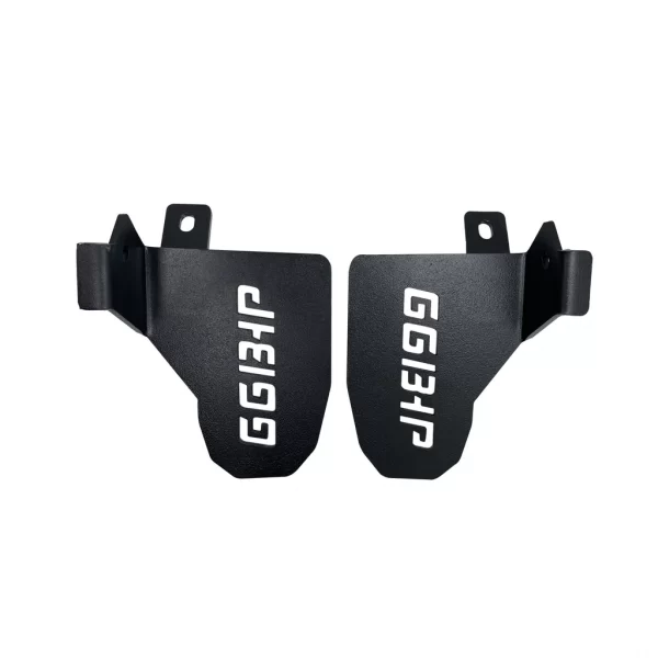 66BHP- Bike Pillion Footrest - Black Foot Peg for - BAJAJ DOMINAR 400