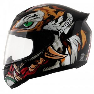 AXOR - Rage Tiger Helmet with DOT & ISI Certification.