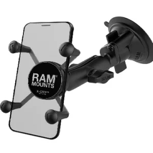 RAM SET - SUCTION CUP X GRIP PHONE CRADLE BELOW 127MM (5