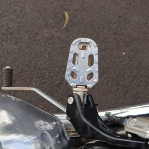 Anti Slip Foot Peg for Royal Enfield Interceptor 650 - Silver