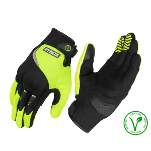 Helium GT Gloves - Black HI-VIZ Green