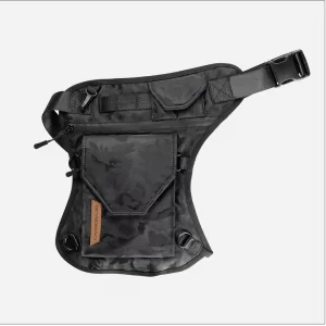 Vector Drop Leg Pouch / Cross Body Sling Bag - Black Camo