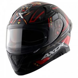 Apex Tiki Helmet - Glossy Black Red