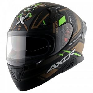 Apex Tiki Helmet Matt Black Gold