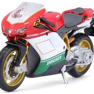 Ducati 1098 S Tricolore Diecast Bike Model (1:18 Scale) – 20-07024