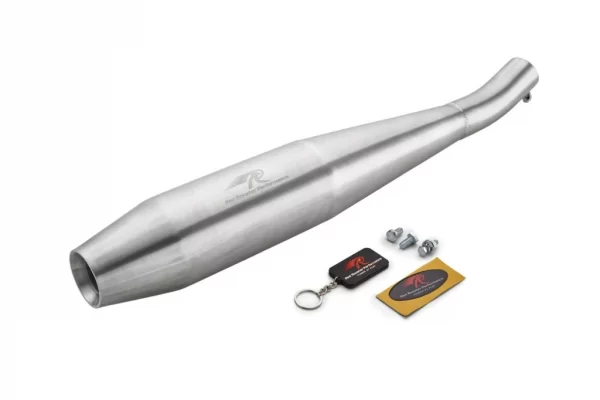 Exhaust for Continental GT 535 - Silver