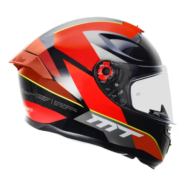 MT Hummer AXN Helmet - Gloss Red