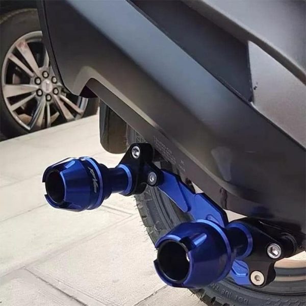 Yamaha Aerox Exhaust Slider Imported Blue 3