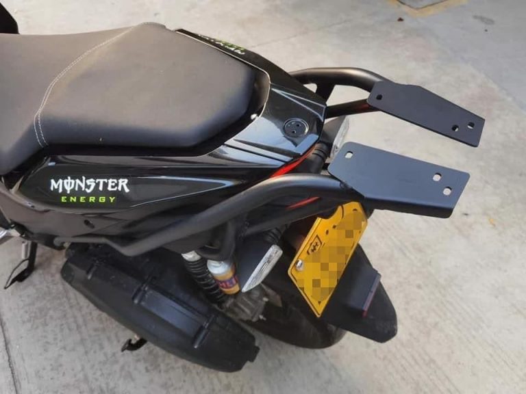 Buy Yamaha Aerox Luggage Rack Without Plate Heavy Duty Online At Best Price From Riders