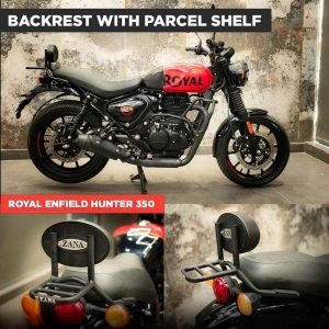 Backrest With Parcel Shelf For Royal Enfield Hunter 350 - ZI-8267