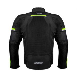 Buy DSG Aire Riding Jacket Black Yellow Fluo Online at Best Price from Riders Junction