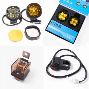 HJG-4-LED-40W-fog-lamp-with-Wiring-Harness-Switch-Yellow-Filter-cap