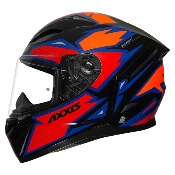 AXXIS Segment MAD Gloss Red Helmet