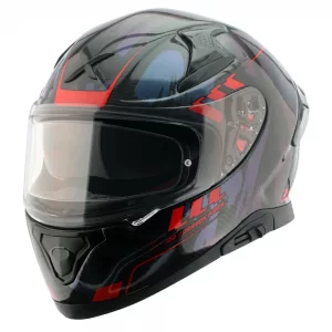 Axor Apex Carbon Small Checks Gloss Carbon Red Helmet
