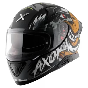 Axor Apex Falcon Full-Face Helmet - Matt Black Grey