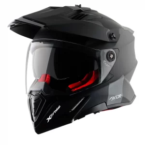 Axor X Cross Dual Visor Helmet - Matt Black