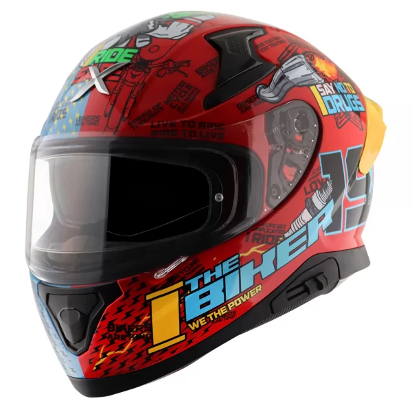 Axor XBHP #Thenineteen Blue Red Helmet