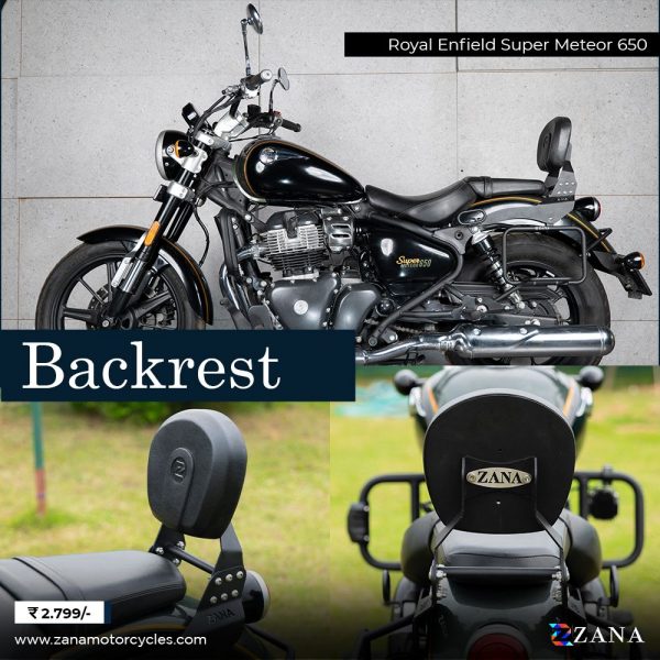 Backrest for Super Meteor 650 by ZANA-ZI-8321