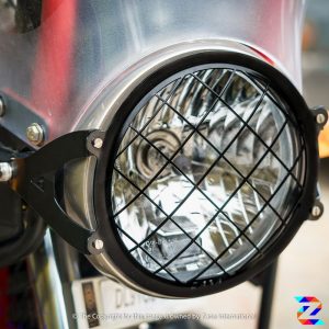 Black Headlight Grill Type 0 for Himalayan BS6 2021 & Himalayan (2016-2022) by ZANA- ZI-8136