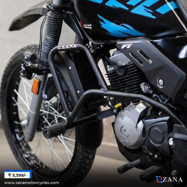 Crash Guard with Slider for Hero X-Pulse 200 by ZANA - ZI-8335