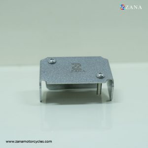 Dominar 250/400 Front Fluid Reservoir Oil Cover Silver Painted by ZANA-ZI-8197