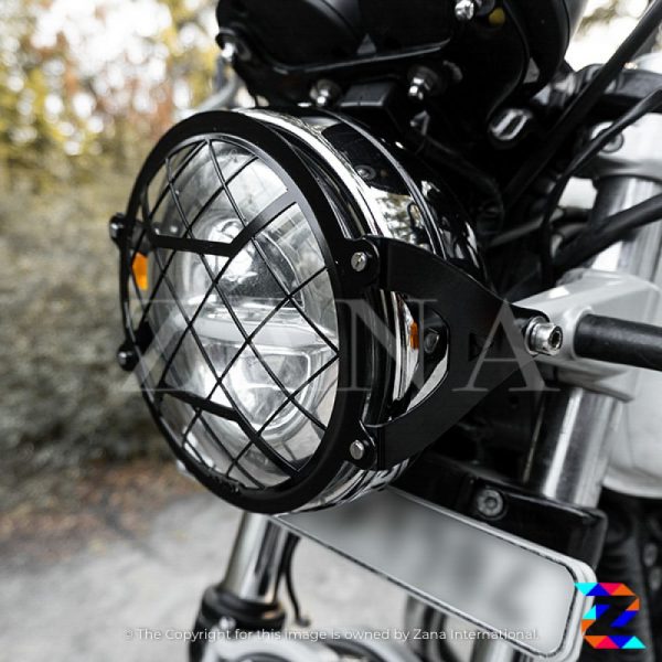 Headlight Grill Type-2 Black for GT & Interceptor 650 by ZANA-ZI-6047