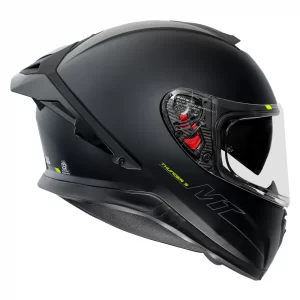 MT Thunder 3 Pro Solid Matt Black Helmet